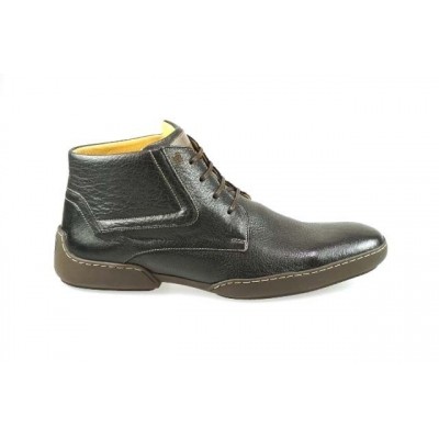 Foto van VAN BOMMEL 10928/02 ZWART - HALFHOGE VETERSCHOEN
