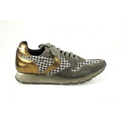 Foto van VOILE BLANCHE JULIA PIED DE POULE - SNEAKER