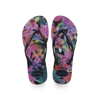 Foto van HAVAIANAS SLIM TROPICAL BLACK - SLIPPER