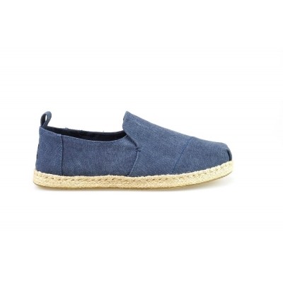 Foto van TOMS DECONSTRUCTED ALPARGATA ROPE NAVY WASHED - ESPRADILLE