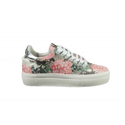 Foto van FLORIS VAN BOMMEL 85234/03 PINK PRINT - SNEAKER