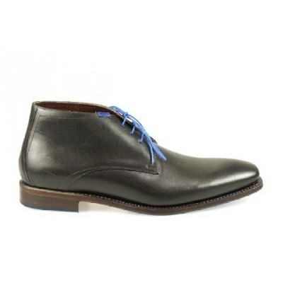 Foto van VAN BOMMEL 10670 BLACK - HALFHOGE VETERSCHOEN