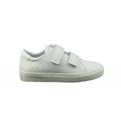 Foto van RED RAG 74080 VELCRO SNEAKER WHITE NAPPPA - SNEAKER