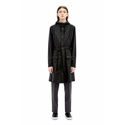 Foto van RAINS CURVE JACKET BLACK - REGENJAS