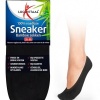 Afbeelding van Lucovitaal Bamboe sneakersok zwart 43-46