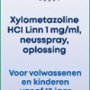 Afbeelding van Linn Neusspray xylometazoline 1mg