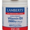 Afbeelding van Lamberts Vitamine D3 2000IE