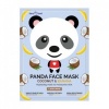 Afbeelding van Montagne Panda sheet face mask coconut & banana