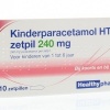 Afbeelding van Healthypharm Paracetamol kinderen 240 mg