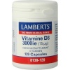 Afbeelding van Lamberts Vitamine D3 3000IE 75 mcg