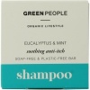 Afbeelding van Green People Shampoo bar eucalyptus & mint