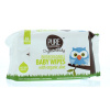 Afbeelding van Pure Beginnings Biodegradable baby wipes aloe