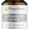 Afbeelding van Proviform Vitamine D3 50mcg (2000IE)