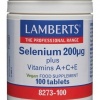 Afbeelding van Lamberts Selenium 200 mcg met vitamine A C E
