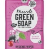 Afbeelding van Marcel's GR Soap Cleansing whipes patchouli & cranberry bio