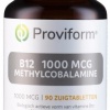 Afbeelding van Proviform Vitamine B12 1000 mcg methylcobalamine