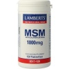 Afbeelding van Lamberts MSM 1000 mg