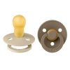 Afbeelding van Bibs Fopspeen maat 3 - vanilla/dark oak 2pack