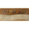 Afbeelding van Wensreep melkchocolade voor jou! knuffel