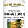 Afbeelding van Golden Naturals Vitamine B12 3000mcg
