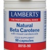 Afbeelding van Lamberts Vitamine A 15 mg natuurlijke (beta caroteen)