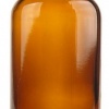 Afbeelding van Helios Holland Flesje glas 100ml amber