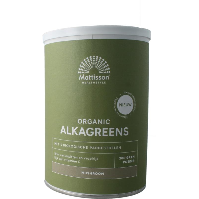MATTISSON Organic alkagreens mushroom bio - 300