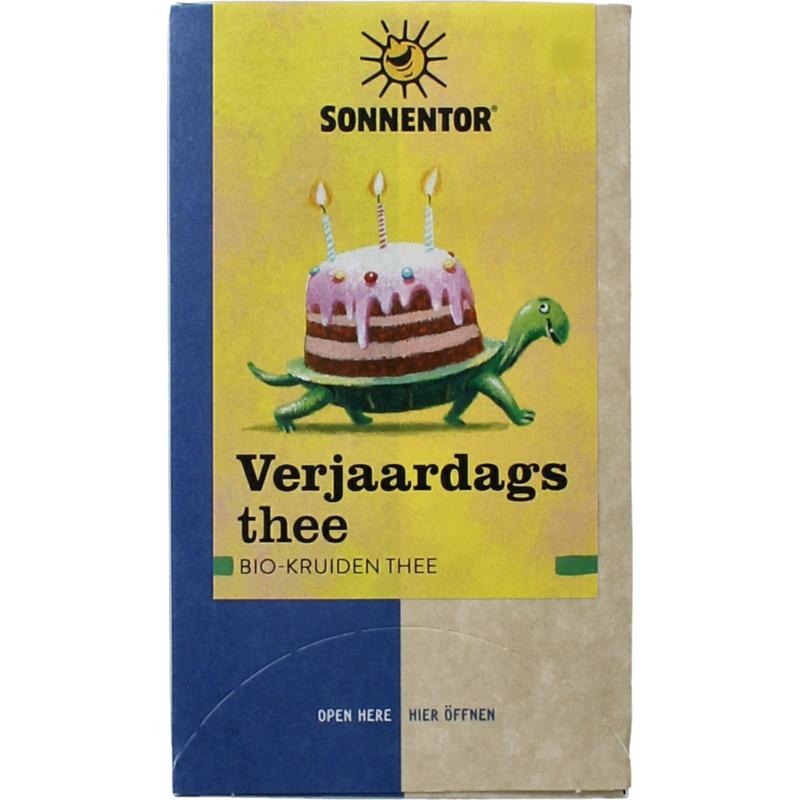 Sonnentor Verjaardagsthee bio - 18 zakjes