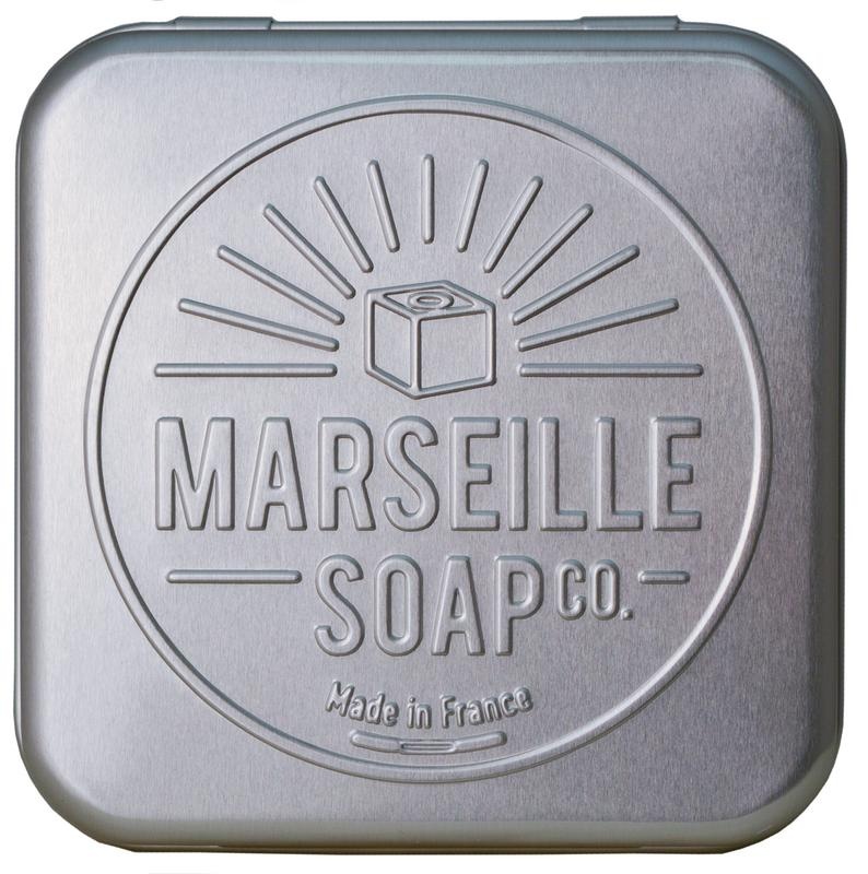 Marseille Soap Zeepdoosje aluminium - 1 stuks