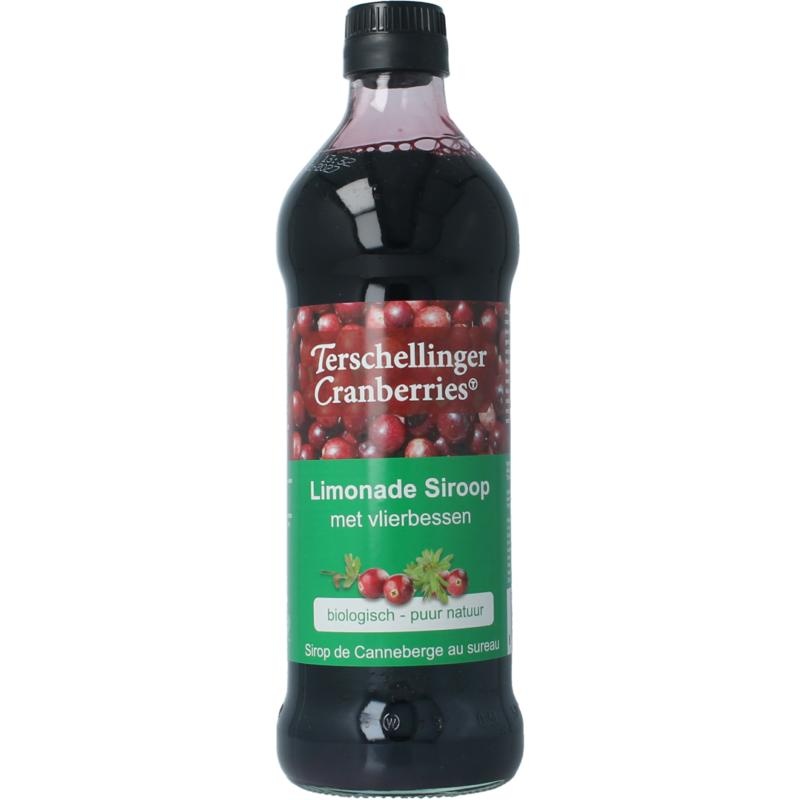Terschellinger Cranberry-vlierbes siroop - 500 Milliliter