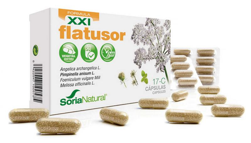Soria Flatusor 17-C XXI - 30 capsules