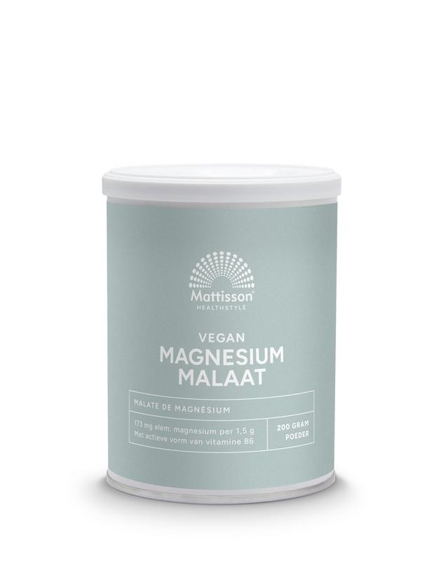Mattisson Magnesium malaat poeder - 200 gram