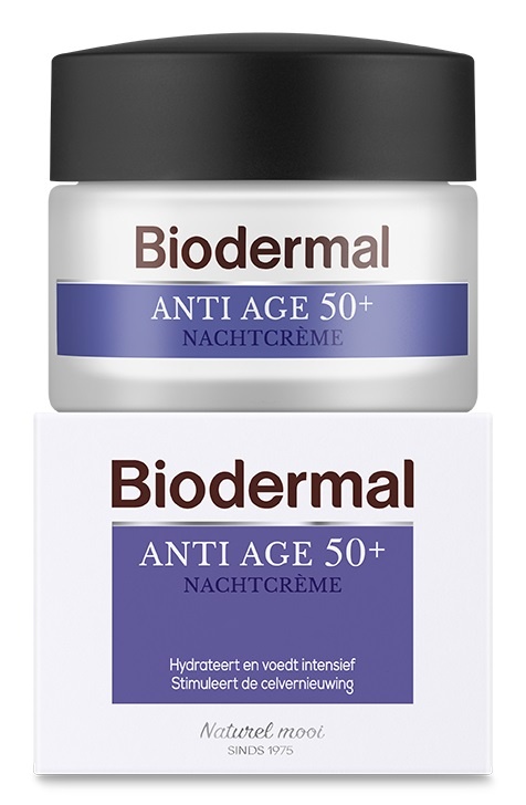 Biodermal Nachtcreme anti age 50+ - 50 Milliliter