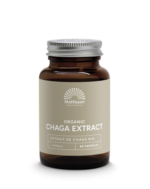 Mattisson Chaga extract bio - 60 capsules