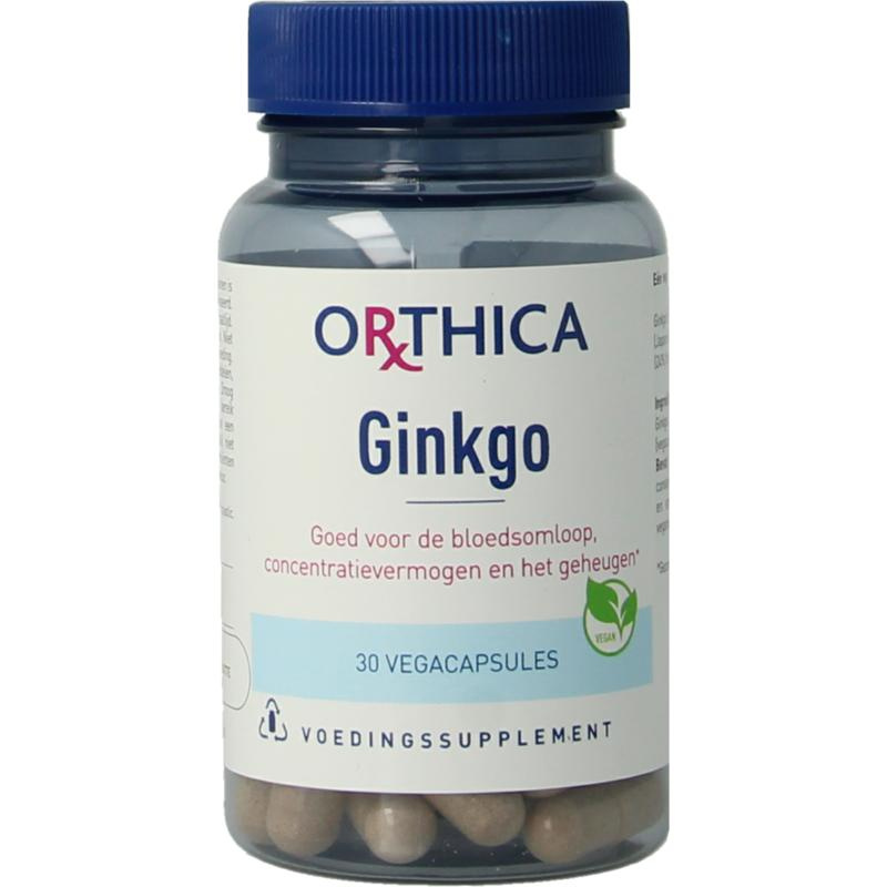 Orthica Ginkgo - 30 Vegetarische capsules