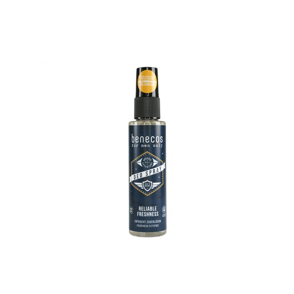 Benecos For men deodorant spray - 75 milliliter
