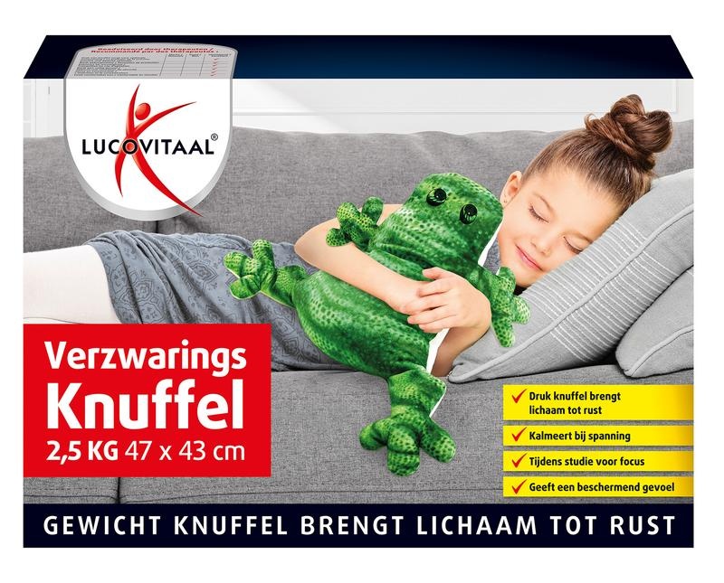 Lucovitaal Verzwaringsknuffel - 1 stuks