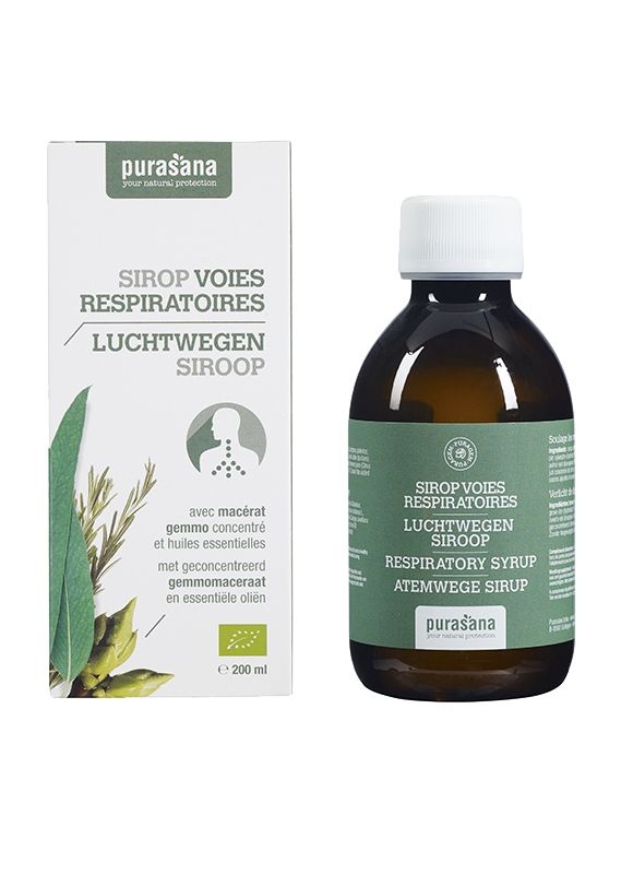 Purasana Puragem luchtwegen siroop - 200 Milliliter