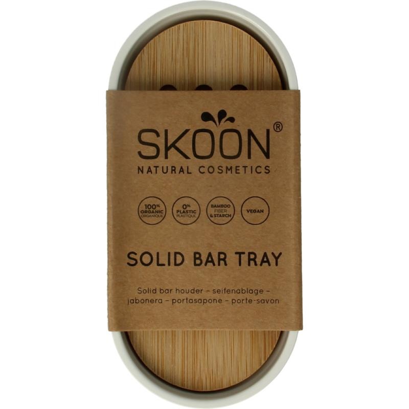 Skoon Solid bar houder wit L - 1 stuk