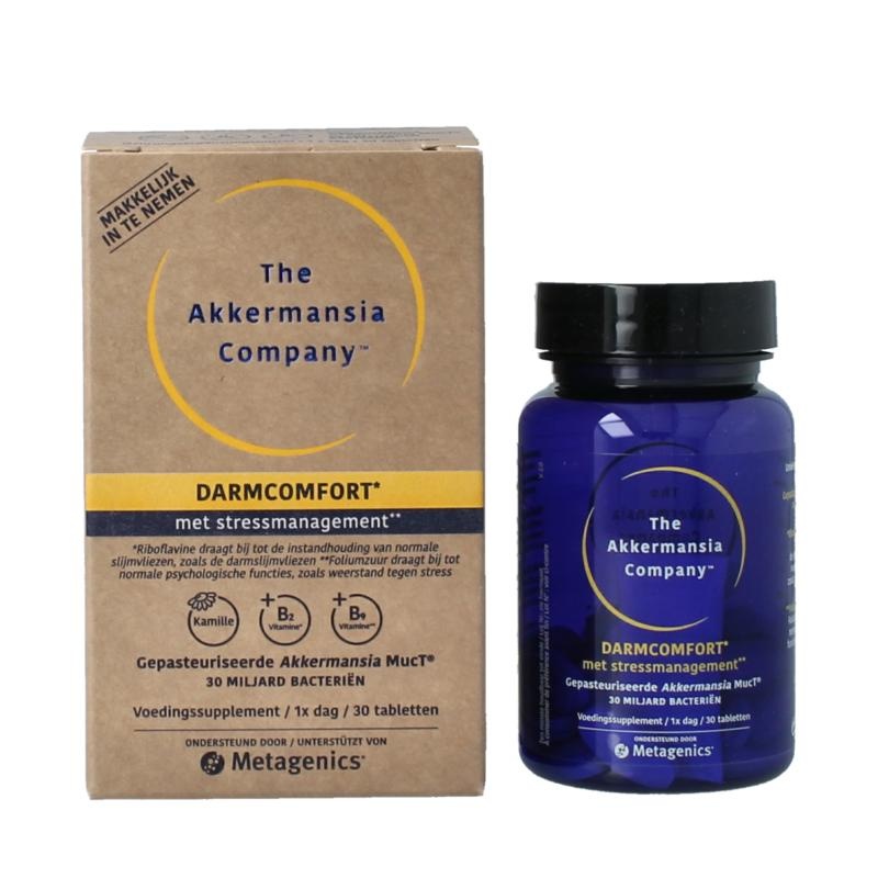 Metagenics akkermansia darmcomfort NFD - 30 tabletten