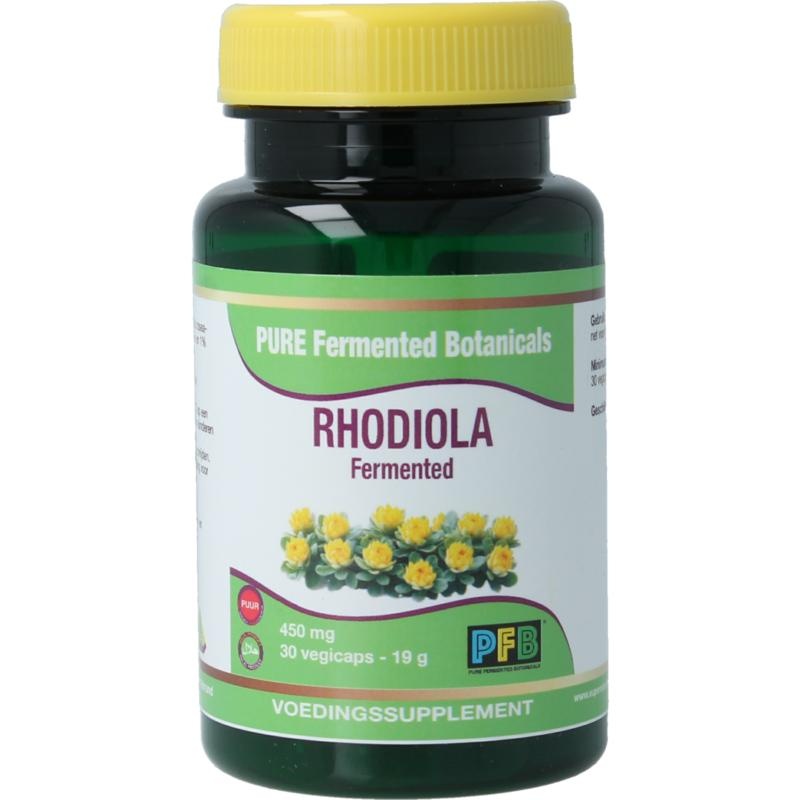 SNP Rhodiola fermented puur - 30 Vegetarische capsules