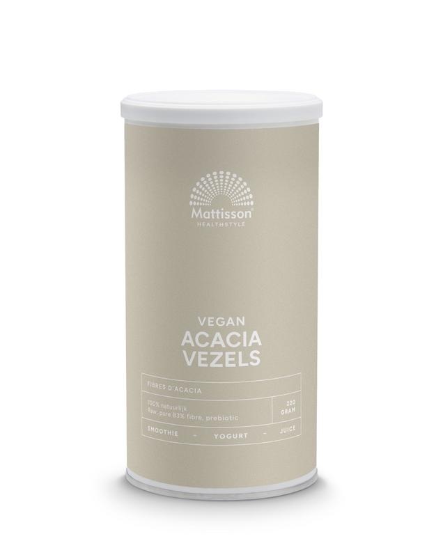 Mattisson Vegan acacia vezels 83% vezels - 220 gram