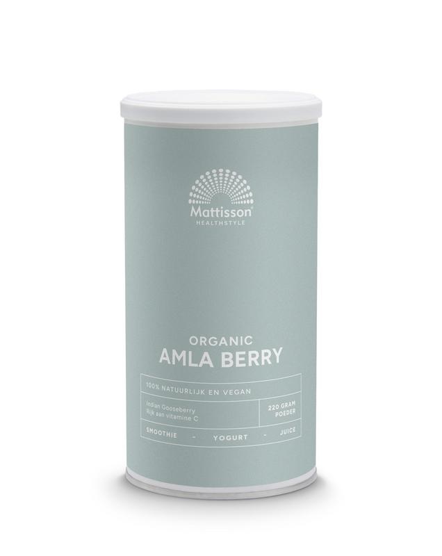 Mattisson Organic amla berry bio - 220 gram