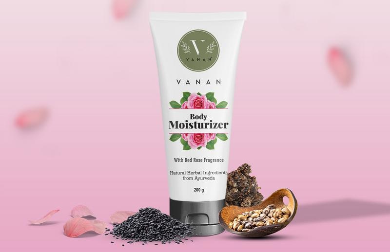 Vanan Moisturizer red rose - 200 gram