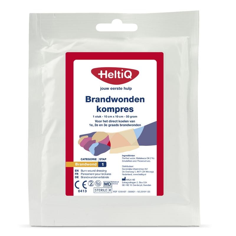 Heltiq Brandwondenkompres - 1 stuks