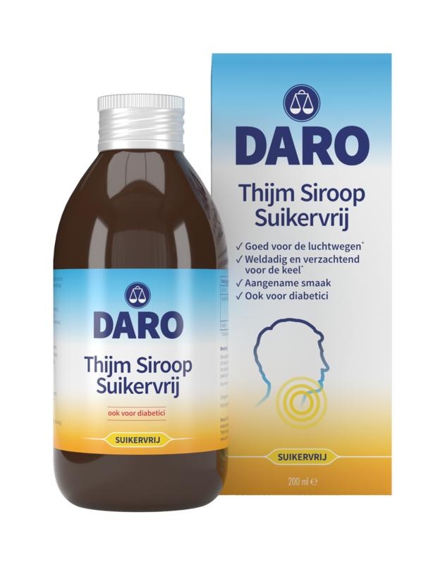 Thijmsiroop suikervrij - 200 Milliliter