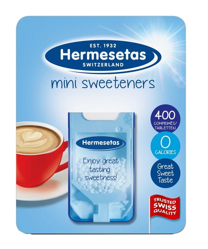 Hermesetas zoetjes - 400 tabletten