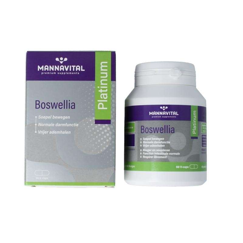 Mannavital Boswellia platinum - 60 vegicaps