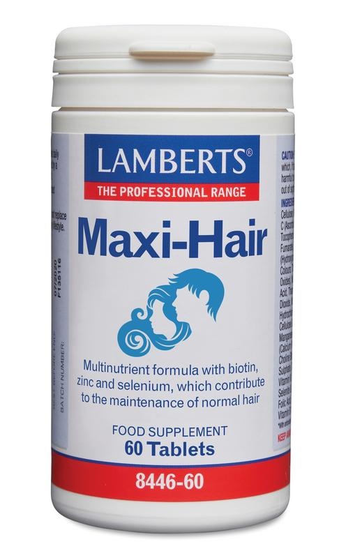 Lamberts Maxi hair nieuwe formule - 60 tabletten