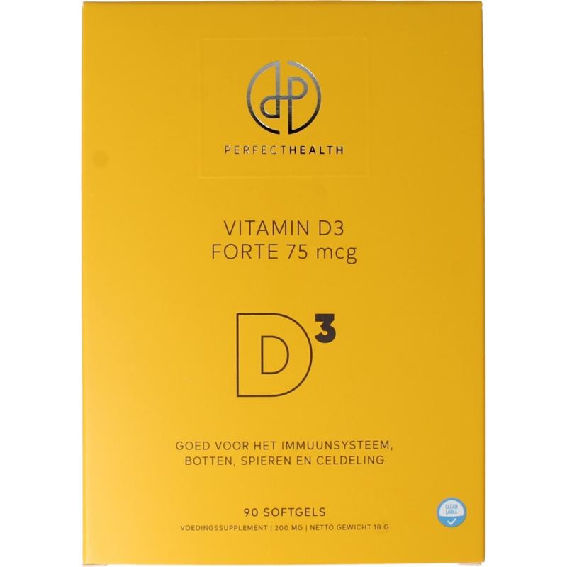 Perfect Health Vitamine D3 forte 75mcg - 90sft